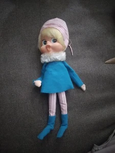 Vintage MOD Pixie Doll Felt Outfit EUC 8" Cute Adorable Retro Surprise - Picture 1 of 13