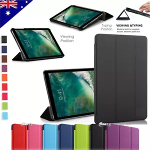 For iPad 10th 11th 9th 6th 5th Gen Air 2 11 Pro Case Smart Leather Stand Cover - Picture 1 of 19