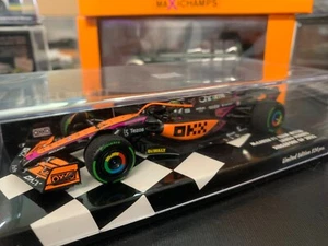 Minichamps 537226004 MCLAREN F1 TEAM MCL36 Norris SINGAPORE GP 2022 1/43 - Picture 1 of 2