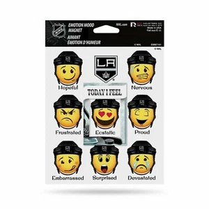LOS ANGELES KINGS EMOJI EMOTION MOOD MAGNET WITH MOVABLE TODAY FRAME - Picture 1 of 1
