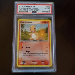 PSA 6 Pokemon Charmander FireRed LeafGreen Excellent/Near Mint - Bild 1 von 1