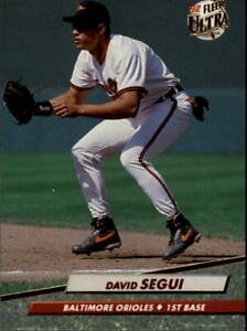 1992 Ultra Baltimore Orioles Baseball Card #308 David Segui