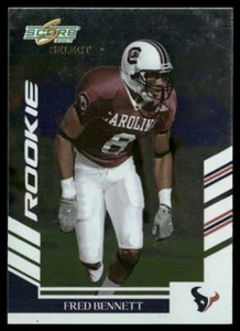Fred Bennett 2007 Score Select #309 Houston Texans radiocontrol - Imagen 1 de 2