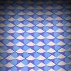 Blue Lightning Scallop Flooring - Custom Printed 2x2 Tile