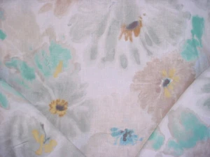 1Y Groundworks GWF-3307 Giverny Botanical Linen Print Upholstery Fabric - Picture 1 of 5