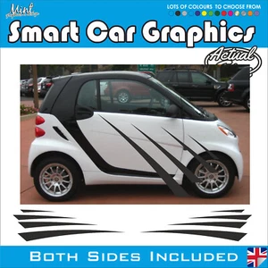 COCHE INTELIGENTE PARA DOS calcomanías laterales rayas de tigre pegatinas gráficos envío y devolución gratuitos 011 - Imagen 1 de 4