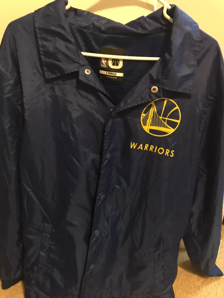 NBA Golden State Warriors Rain Jacket Large — 第 1/4 张图片