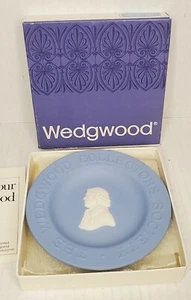 WEDGWOOD COLLECTORS SOCIETY JASPER BLUE ENGLAND 4.5 COMPOTIER DISH WITH BOX - Picture 1 of 5