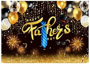 YYNXSY Happy Father's Day Photography Backdrop Father's Day Decoration for Ph... - Picture 1 of 8