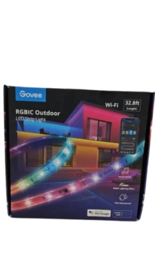 Govee RGBIC Outdoor LED Strip Lights Roll of 32.8ft WiFi App Control - Image 1 of 2