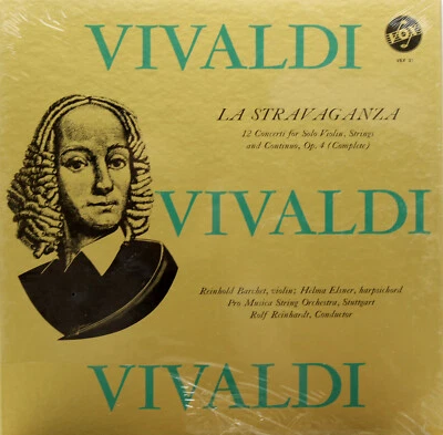 [EX 3 LP BOX] Vivaldi,  LA STRAVAGANZA, Violin ELSNER Harpsichord , VBX 31 - Image 1 of 4