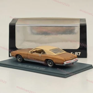 1/87 NEO SCALE MODELS Buick Riviera GS Gold Resin Car Limited Collection - Picture 1 of 5