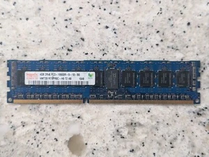 4GB DDR3 hynix Server Memory 2Rx8 PC3-10600R-9-10-B0 ECC - Picture 1 of 2
