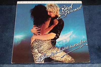 ROD STEWART- MFSL Blondes have more fun LP VG+, 1-054 Half Speed GATEFOLD - Image 1 of 4