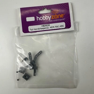 HobbyZone HBZ6035 AER/FBC/ABC Tail Horn & Keeper (2) NEW - Image 1 of 2