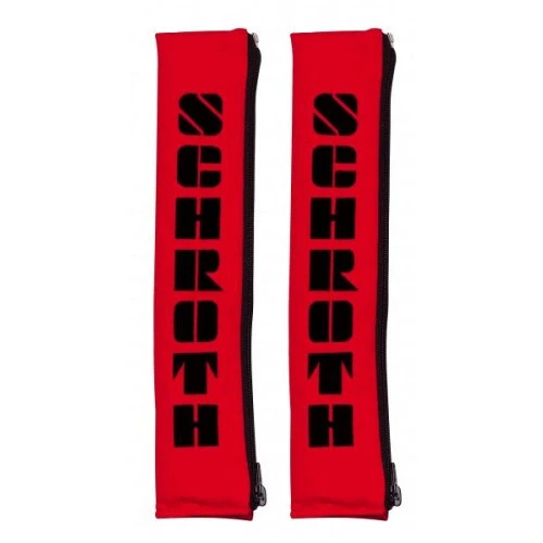 Schroth Gurtpolster rot 2" (50mm) mit Flock - 1 Paar - Bild 1 von 1