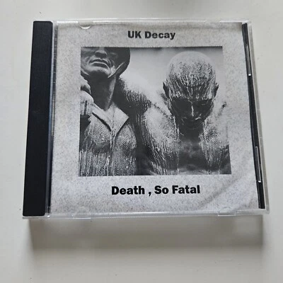 UK Decay Death So Fatal CDr Gothrock Batcave Gothic Wave Postpunk Sisters Cure - Bild 1 von 4