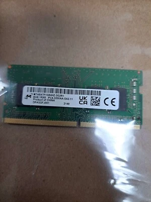 Hp 8GB pc4-3200Mhz DDR4 DIMM Memory- L46598-001 - Image 1 of 3