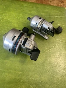 2 Vintage Daiwa Fishing Reels Minicast-2  Japan & Apollo 108S Both Work Great - Picture 1 of 11