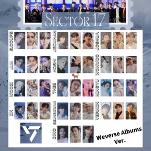 Álbum de fotos Weverse del sector 17 DIECISIETEEN versión Tarjeta fotográfica oficial y PC QR - Imagen 1 de 75
