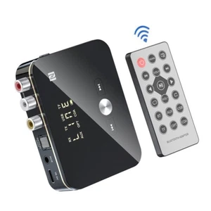 Wireless Bluetooth 5.0 Receiver Transmitter NFC to 2RCA Audio Adapter Stereo TV - Picture 1 of 8