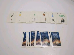 1993 RISK Board Game Replacement Parts Pieces Complete Deck 56 Cards - Picture 1 of 5