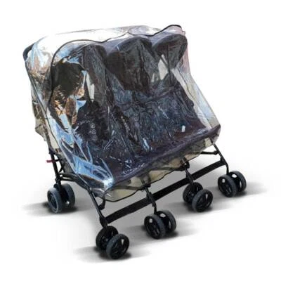 COVERANDCARRY Funda de lluvia hecha en el Reino Unido para usar con The Mercury Triple Carrito