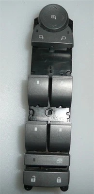 08 09 10 11 12 13 14 Cadillac CTS OEM Master Power Window Switch PN: 25970545AC - Image 1 of 4