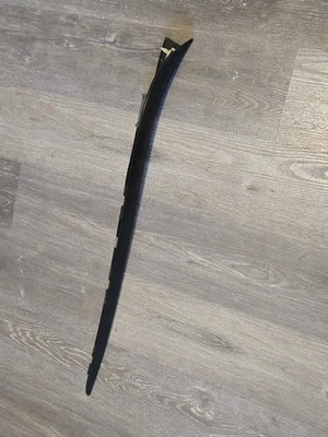 2009-14 Acura TSX Driver LH Windshield Pillar Trim Black NH731P See Photos- Wear Foto 1 de 4