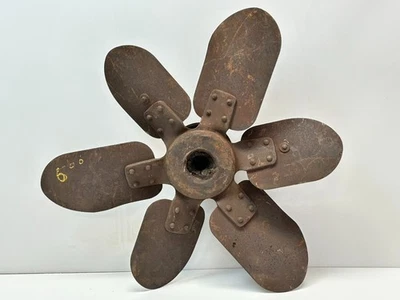 Ford 1939 40 41 6 aspas ventilador cabeza plana 16 1/2" Foto 1 de 4
