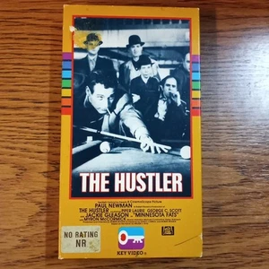 The Hustler 1961 (VHS, 1986) Key Video Paul Newman Jackie Gleason Classic - Picture 1 of 8