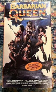 Barbarian Queen VHS - Vestron Video - Lana Clarkson Cult Kitsch - Imagen 1 de 4