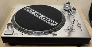 RELOOP RP-1000 MK3 S ▶ Rare Pro DJ Turntable, Belt Drive, S-Tonearm, AT Cart - Picture 1 of 24