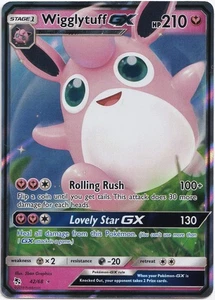 Pokémon Wigglytuff GX Ultra Rare Hidden Fates 42/68 NM English - Bild 1 von 1