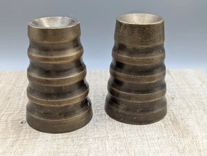 Brass Quill, Pen, Candle Holder Or Paperweight X2 - Picture 1 of 8