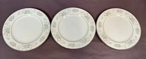 Carlton Corsage #481 china Bread And Butter Plate Set Of 3 - Picture 1 of 3