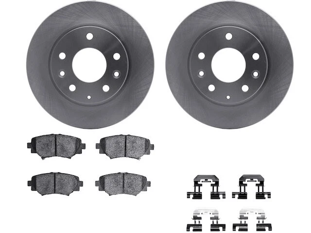 Kit de pastillas de freno trasero y rotor para Mazda 3 Sport YC267SP 2017-2018 Foto 1 de 1