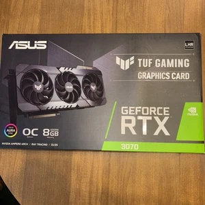 ASUS TUF GAMING Graphics Card GeForce RTX 3070 OC Edition 8GB GDDRG V2 LHR - Bild 1 von 9