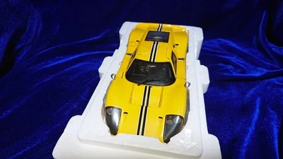 1 18 EXOTO FORD GT40 Mk.IV 1967 Le Mans 24h Shelby American Test   Yellow RLG180 - Image 1 of 4