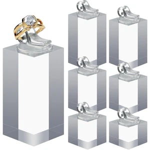 7 Stck. Halter Schmuck Display Rack Display Ständer Nützlich Würfel Ohrringe Ständer für - Bild 1 von 11