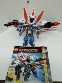 LEGO 8106 Exo-Force Aero Booster Complete Set With Manual 