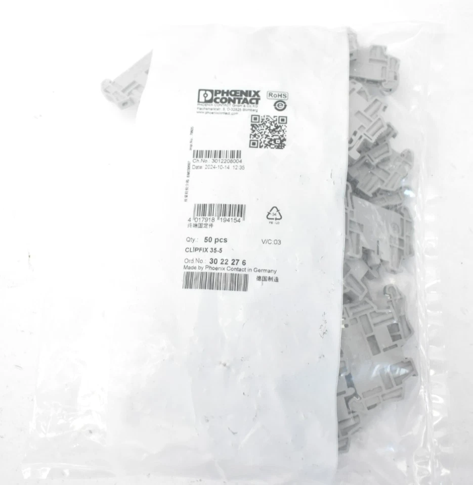 Phoenix Contact Clipfix 35-5 Terminal Block T165040