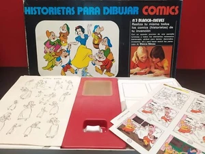 juego historietas para dibujar comics walt disney de juguetes racionales años 70 - Foto 1 di 9