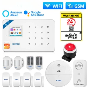 Wireless WIFI GSM Security Alarm System APP Control House Motion Detector Sensor - Picture 1 of 34