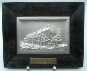 Ehrengeschenk DR 25 Jahre Dienstjubiläum Bahnmeisterei Stralsund 1964 Dampflok - Picture 1 of 3