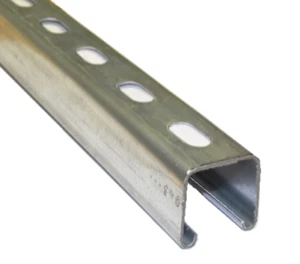 A4 Stainless Steel - 41mm Plain Channel - 4 Metre Length - Picture 1 of 1