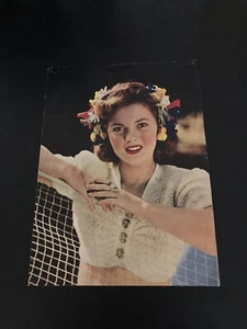 Shirley Temple 1945 - recorte de página de revista vintage - Imagen 1 de 1