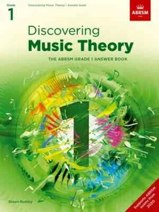 ABRSM Discovering Music Theory Answer Book Grade 1 (9781786013507 ) - Picture 1 of 1