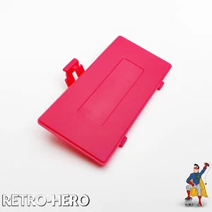 GameBoy Pocket GBP Akku Batterie Deckel Klappe Battery Cover Game Boy Rose Rot - Bild 1 von 2