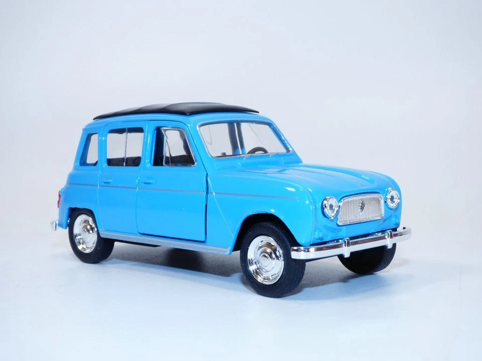 RENAULT 4 - R4 - 4L bleu 1/35 - Image 1 of 1